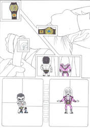 Bret Hitman Hart vs CM Punk Page 1 (WIP)