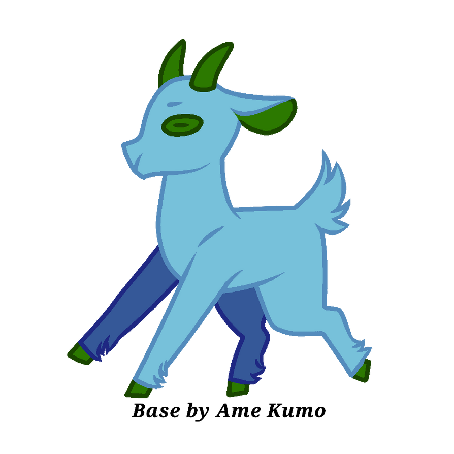 Htf Goat Base Goat base (Ftu base) by Ame-Kumo on DeviantArt