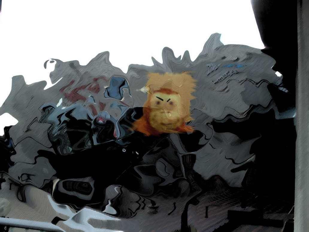 A Distorted Monkey the evil monkey by nicko on DeviantArt