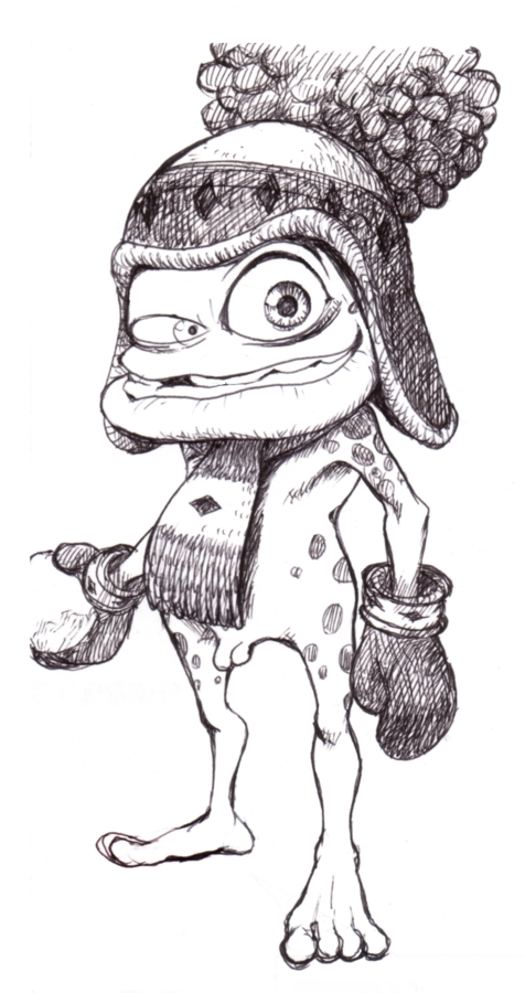 Crazy Frog Snowball By Shaapsan On Deviantart