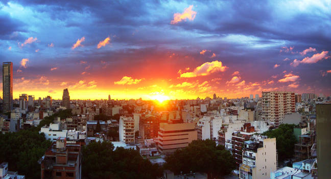 Atardecer Buenos Aires