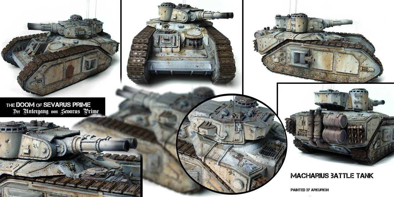 Macharius Battle Tank by ARKURION on DeviantArt