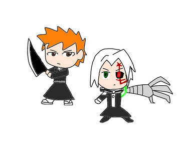 Mini Ichigo and Allen