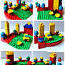 DreamUp Creation: Old LEGO