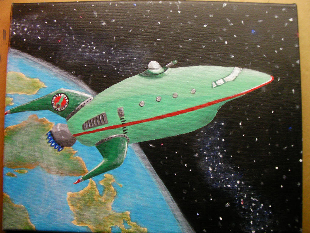 Planet Express Ship Color Code Planet Express Ship by MelodicChronic on DeviantArt