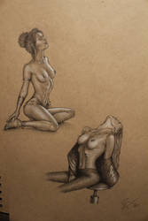 Nude Figure Drawings