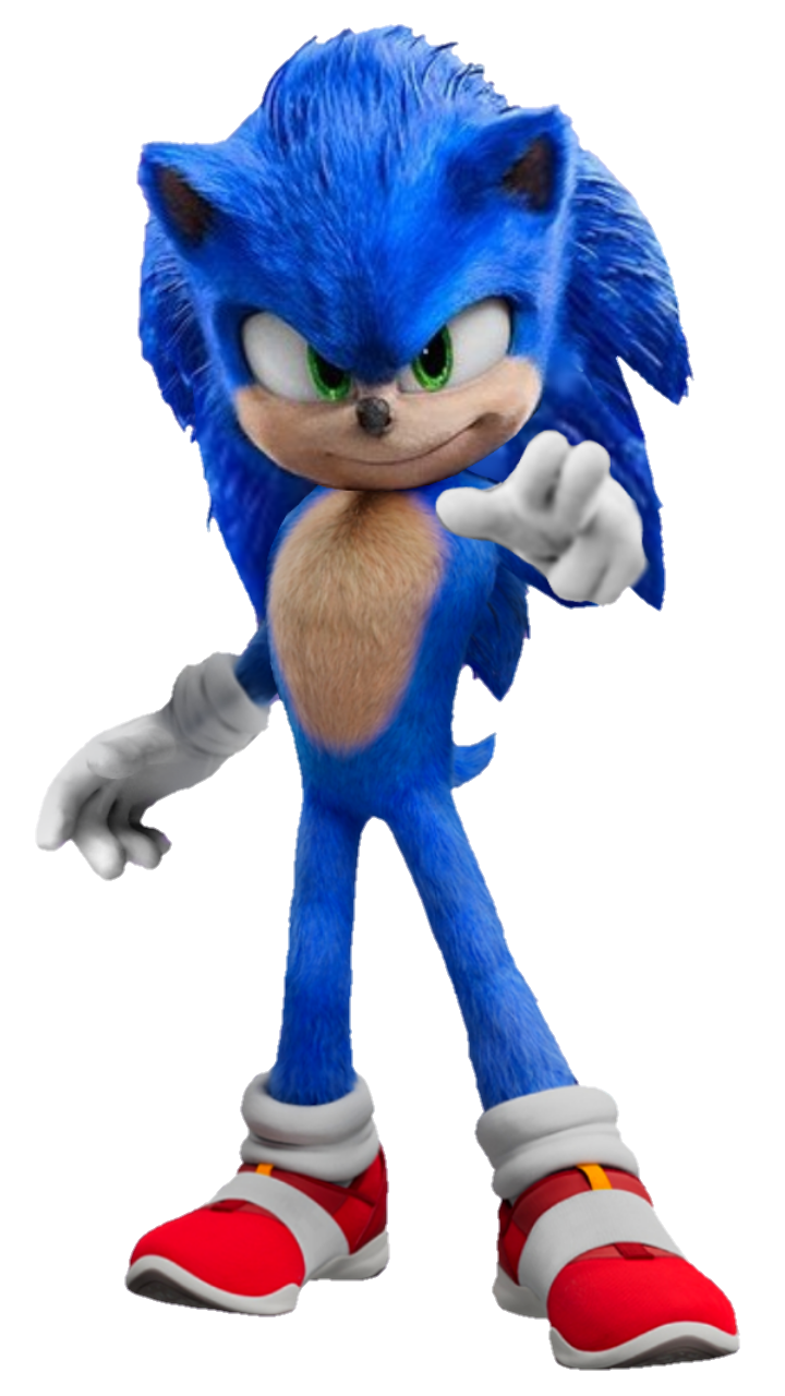 Sonic the Hedgehog (Movie) (1) - PNG by Captain-Kingsman16 on DeviantArt