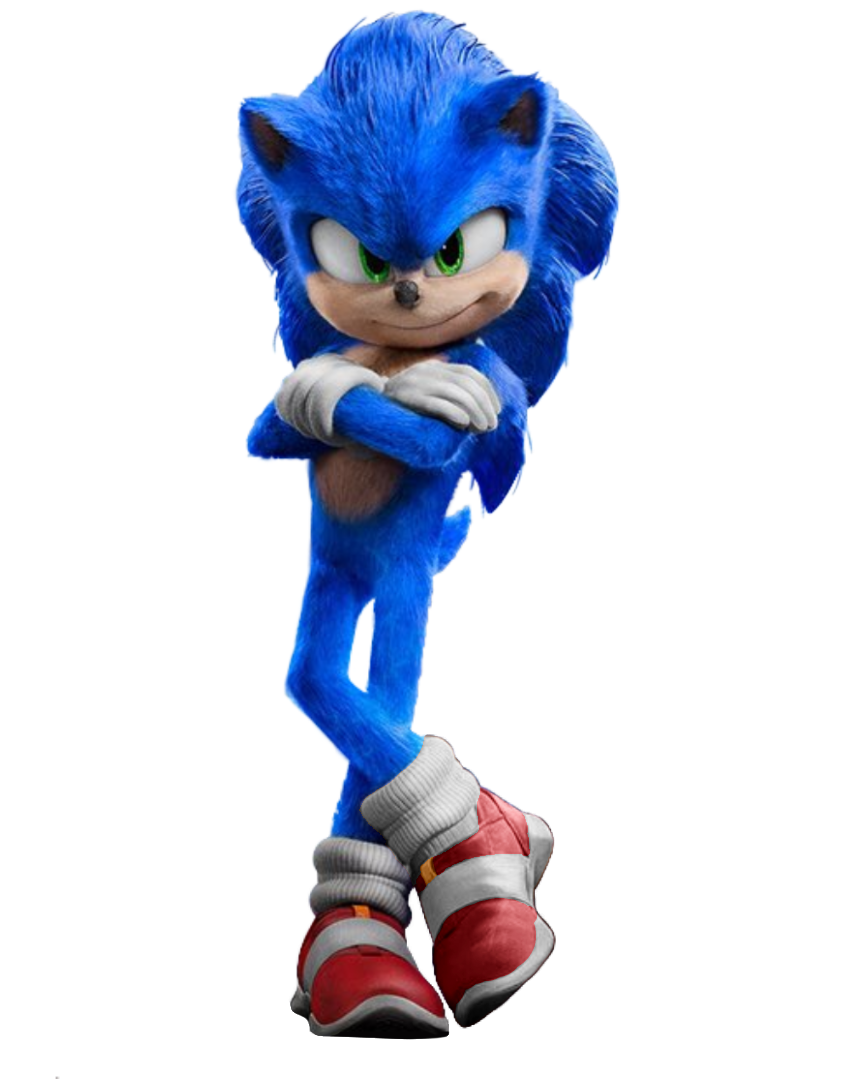 Sonic Movie PNG Cutout - PNG All