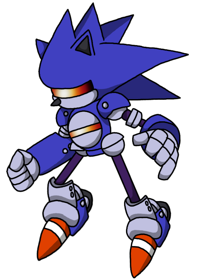 DL Blender] Mecha Sonic Mk1 by TenebrisD90 on DeviantArt