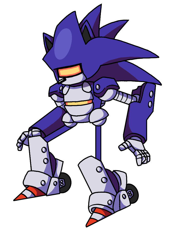 Mecha Sonic 2 by WishmasterInRlyeh on DeviantArt