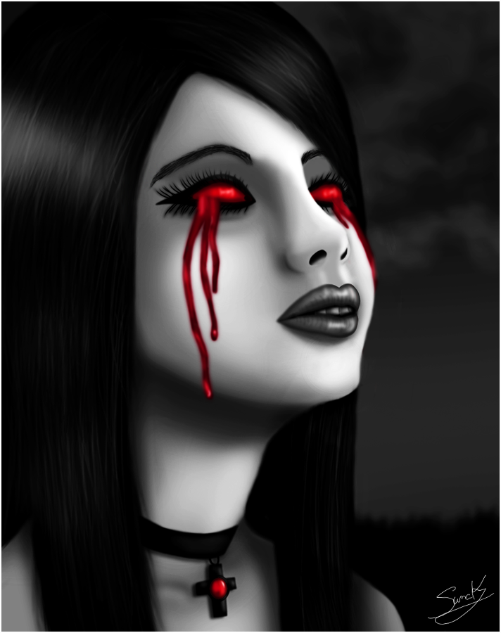 Crimson tears