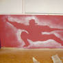 B-boy siluette