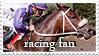 Racing Fan Stamp