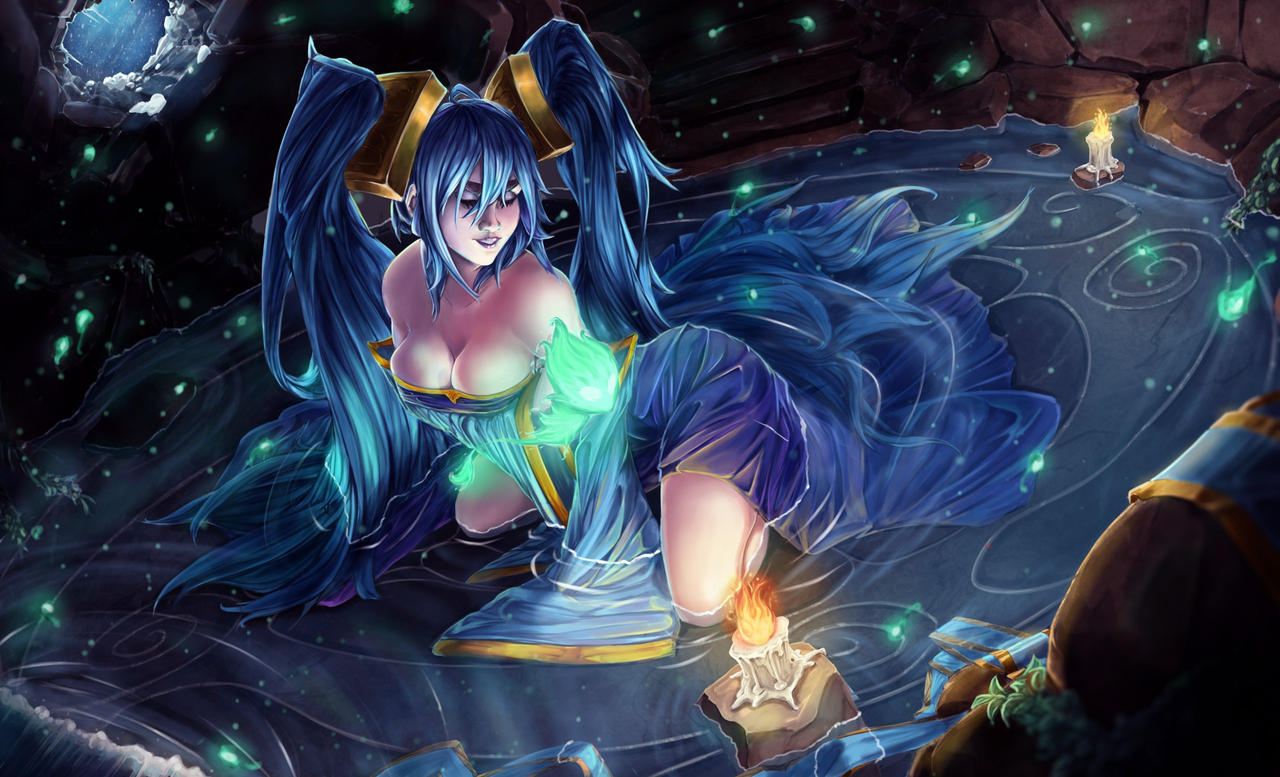 Secluded Harmony (Sona Fanart)