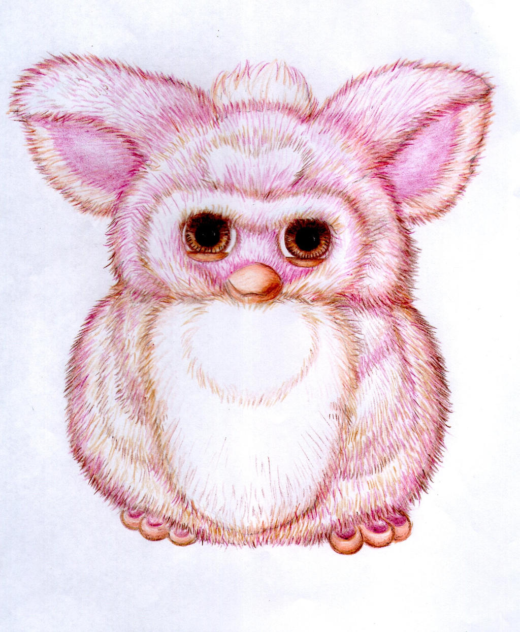 Vintage Furby By BLACKBOMBERWOMAN On DeviantArt vintage-furby-by-blackbomberwoman-on-deviantart
