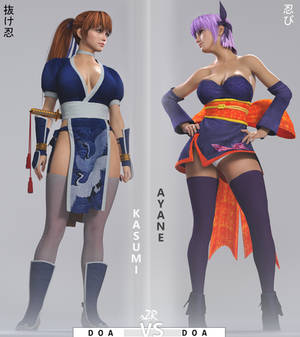 Discord 02: Ayane vs Kasumi