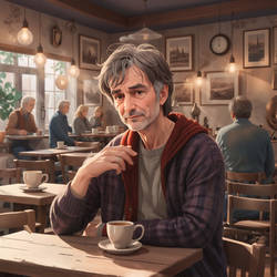 At the Cafe