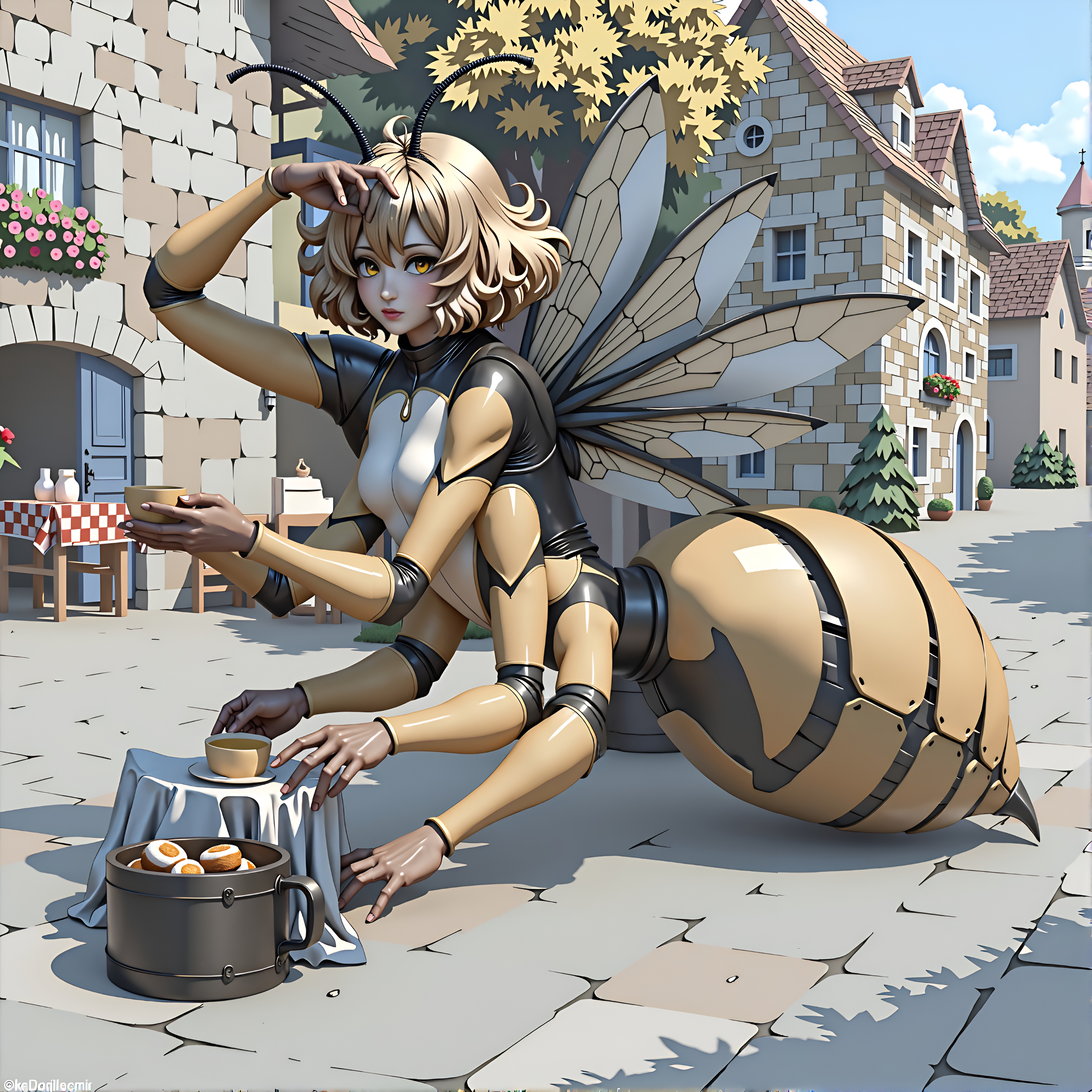 More bee than girl