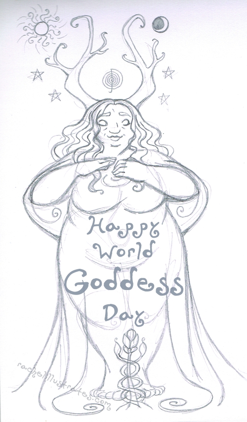 Sketch - Happy World Goddess Day