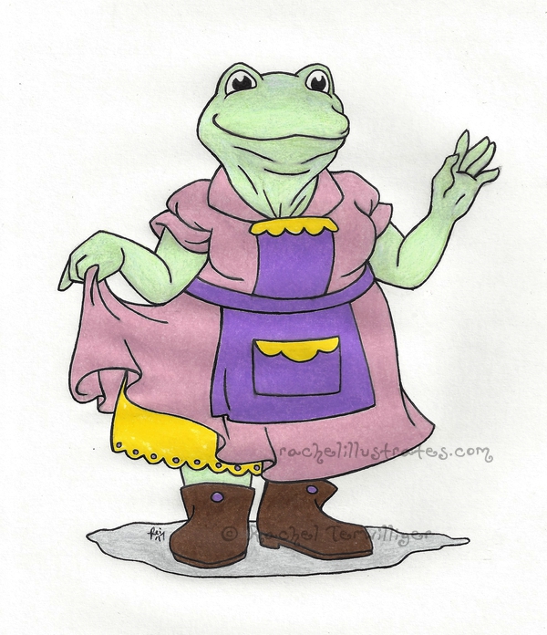 Commish - Queen Toad, for Toad Hill Farm