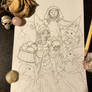 Sabbat Sketches - Samhain (Persephone)
