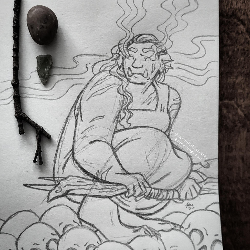 Orctober 2022 Fourteen By Rachelillustrates On DeviantArt orctober-2022-fourteen-by-rachelillustrates-on-deviantart