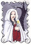 Unused Yule Card by rachelillustrates