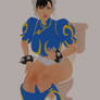 Chun Li getting walk in on