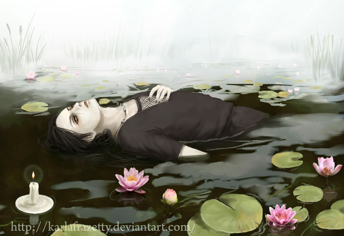 Itachi's death : Lotuses