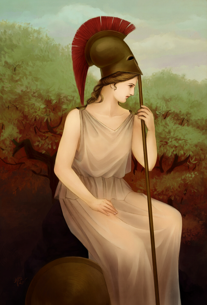 Athena The Goddess of War by KarlaFrazetty on DeviantArt