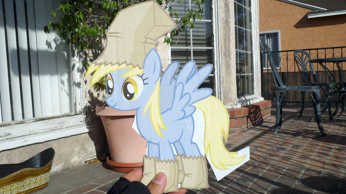 Derpy cardboard cutout WIP by RE-ACTION1982 on DeviantArt