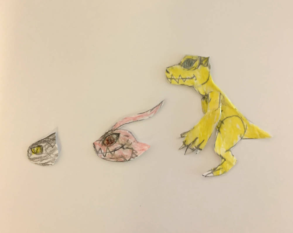 Digimon Wanderers 1-Botamon Koromon Agumon by derington on DeviantArt