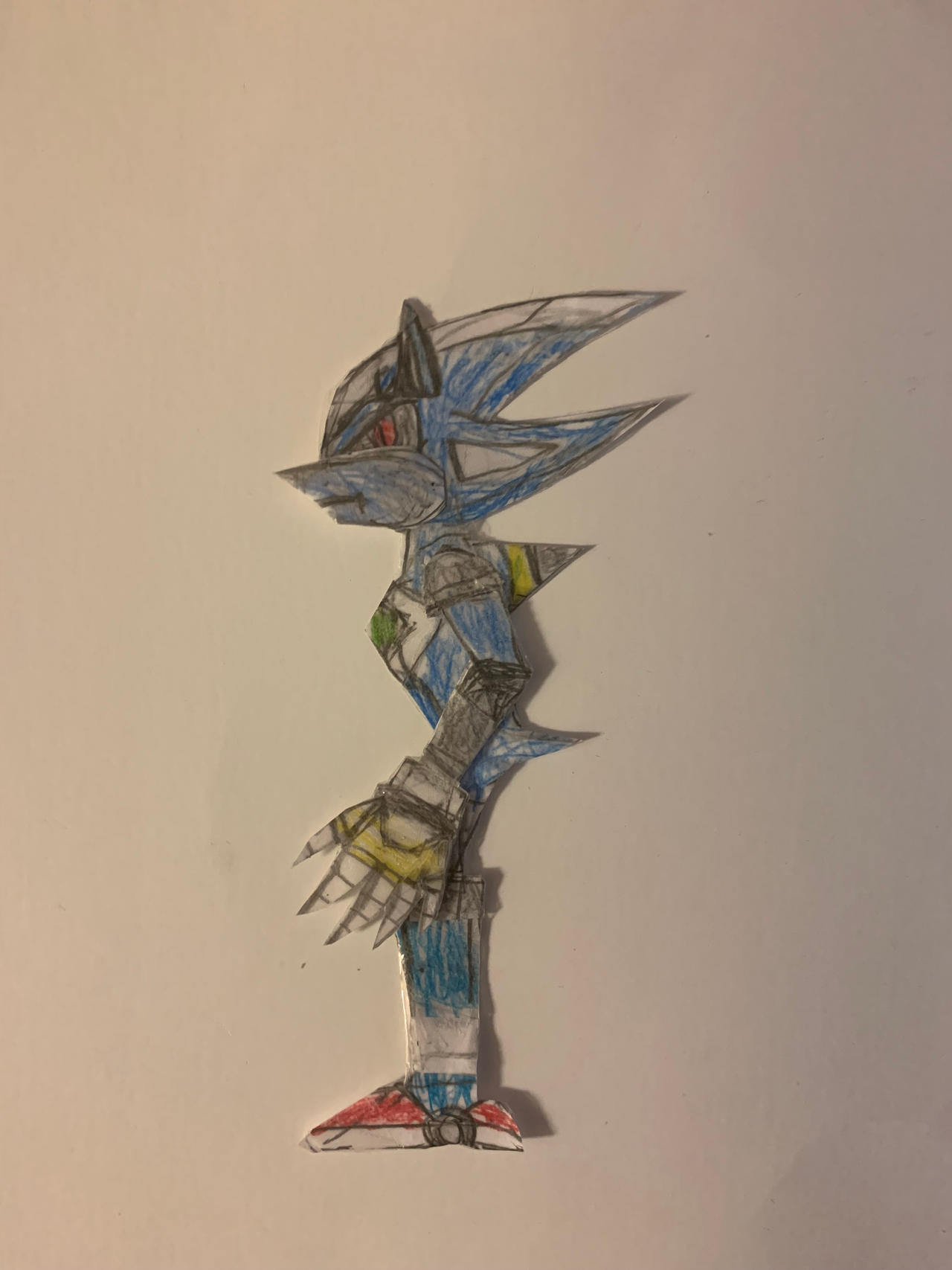 Hyper Metal Sonic Upgrade Phase-Alpha by derington on DeviantArt