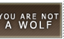 You are not a Wolf
