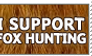 I Support Fox Hunting