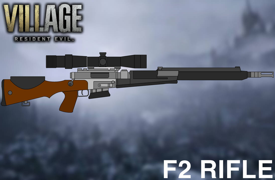 f2 rifle (resident evil 8 village) by estradazak on DeviantArt