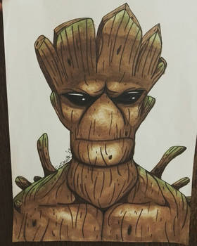 Groot - guardians of the galaxy