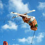 Heli ski jump in Krakow