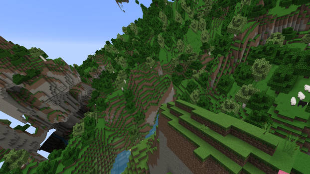 minecraft acid forrest