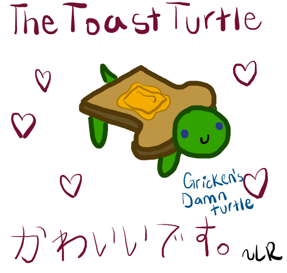 Turtle Toasting Fucking toast turtle by ArcticSandwich on DeviantArt