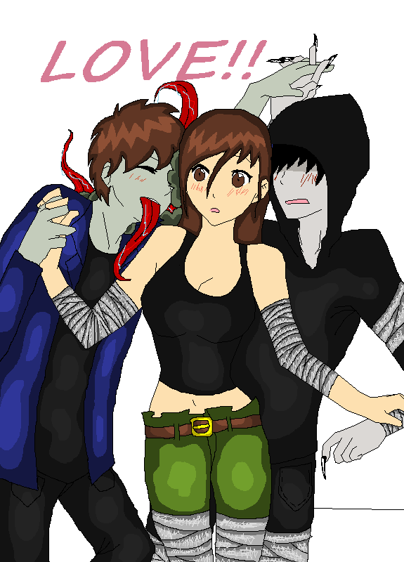 Love Triangle by icecreamlips on DeviantArt Love Triangle by icecreamlips on DeviantArt