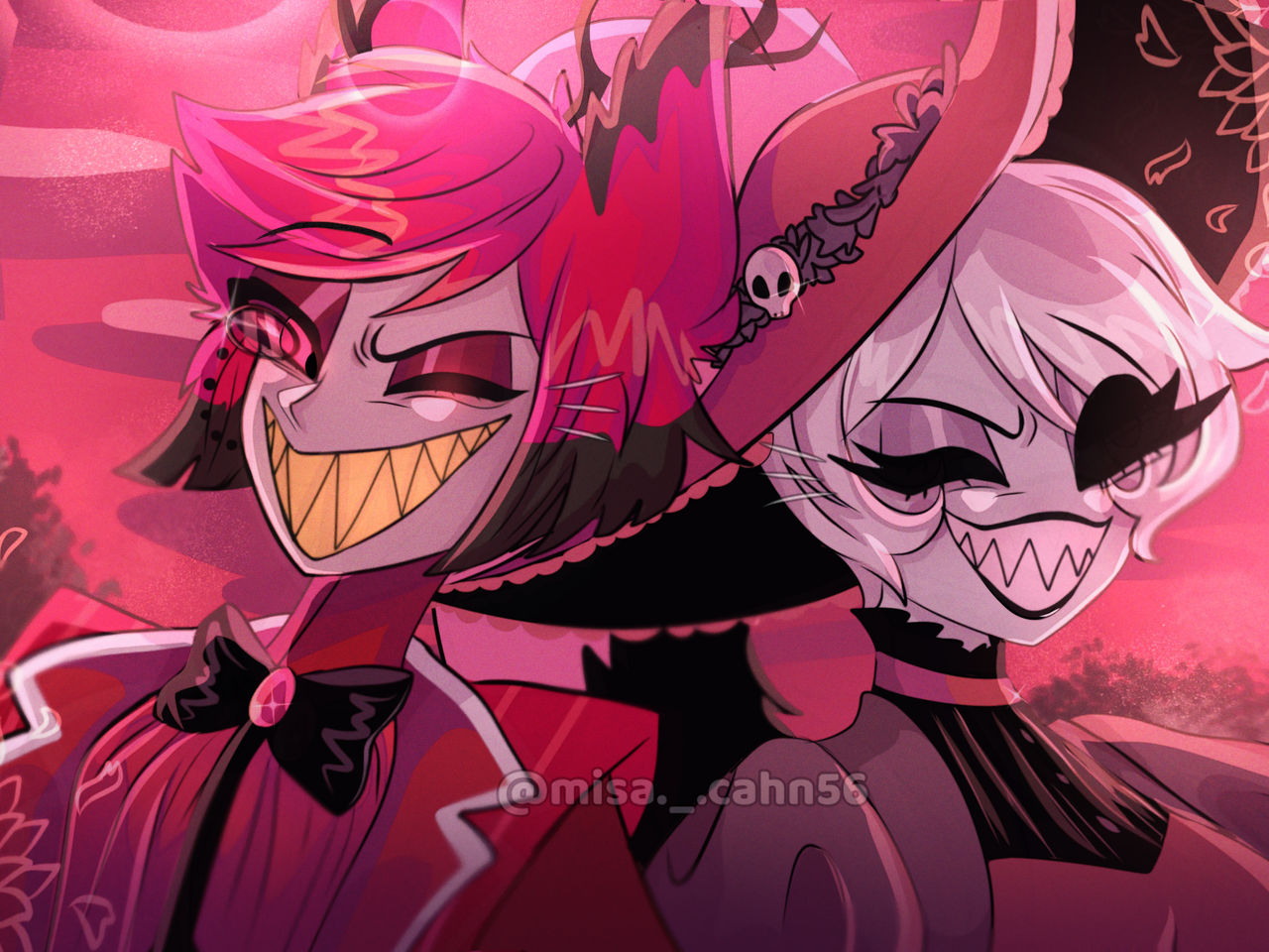 Hazbin hotel Fanart Rosie and alastor by Misachan560 on DeviantArt