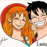 Luffy x Nami