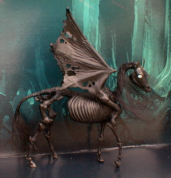 Perselus-Thestral by ElkStarRanchArtwork