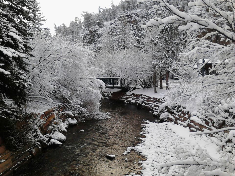 The Big Thompson in snow