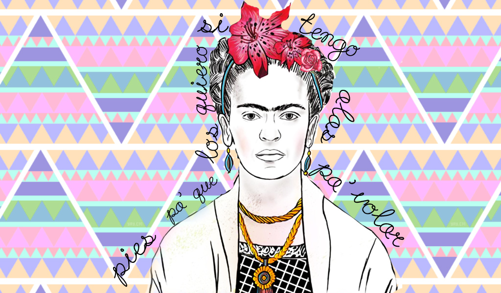 Frida Kahlo Wallpaper by XimeeCarteer on DeviantArt