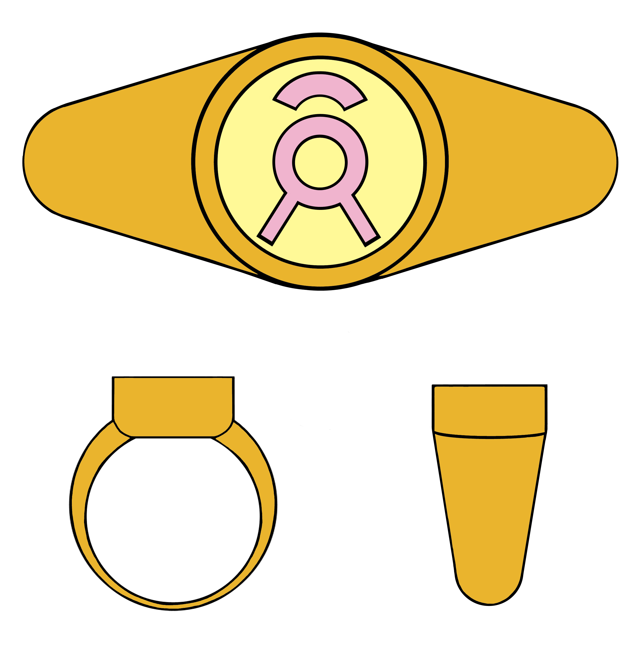 Fluttershy Lantern Ring by VincenttheCrow