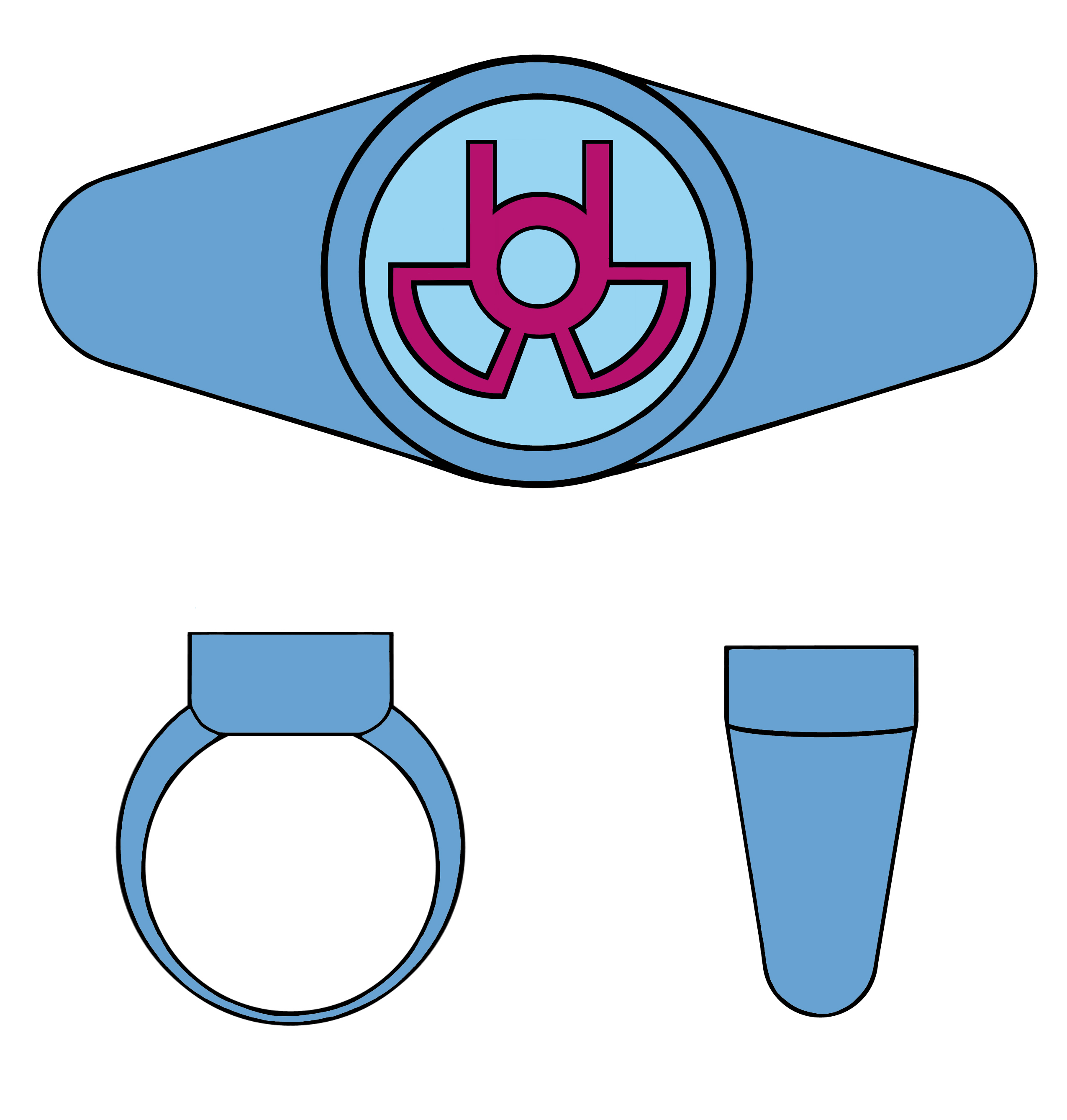 Rainbow Dash Lantern Ring