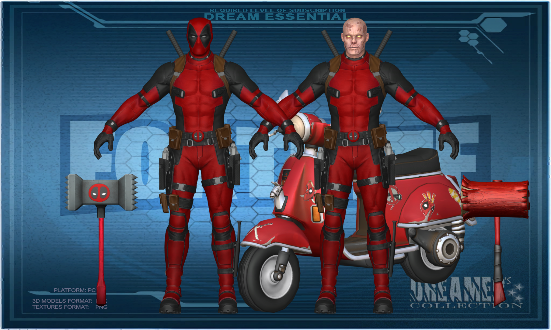 Unity Deadpool Deadpool by IIIDreamerIII on DeviantArt