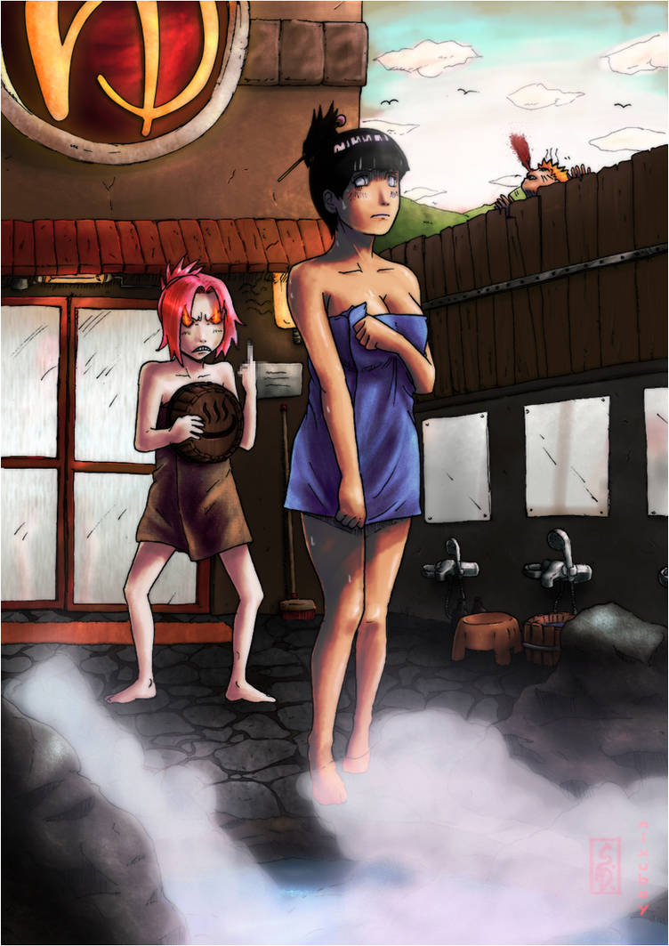 Hinata HOT, Sakura not by nixuboy